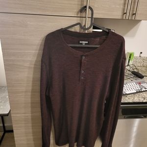 Express Long Sleeve Red